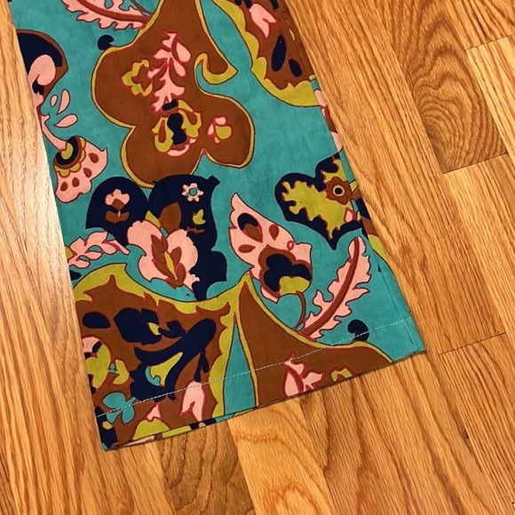 NWT Free People Tessa Tapered Trousers - Retro Floral Size 2 - Picture 15 of 16